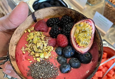 Smoothie Bowl Buffet Berlin individuelle Smoothies